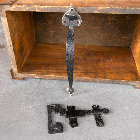 #40844 Vintage Thumb Latch Door Hardware Set image 5