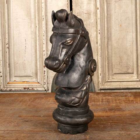 #41004 Cast Iron Horse Head Fence Post Topper image 4