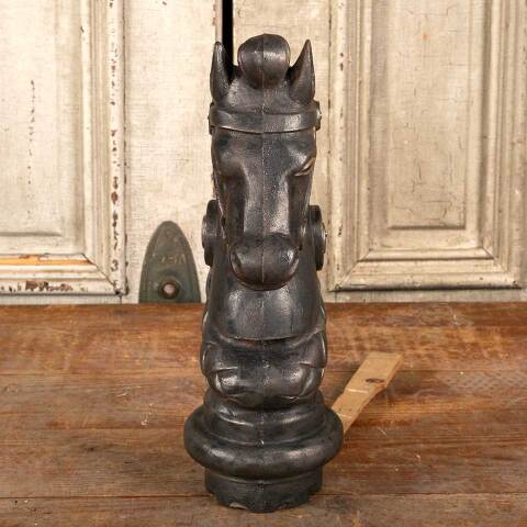 #41004 Cast Iron Horse Head Fence Post Topper image 3