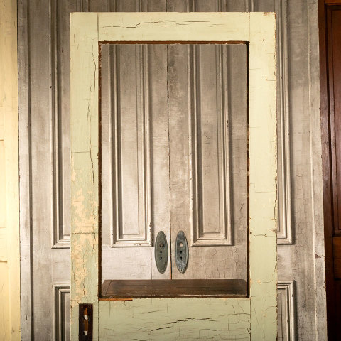 #41005 34x81 Antique Victorian Half Lite Entry Door image 6