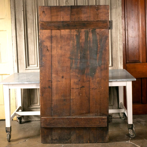 #41038 36x72 Antique Wood Slat Barn Door image 7
