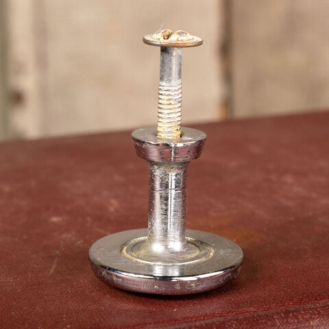 #41040 Set of 4 Chrome Cabinet Furniture Knobs image 4