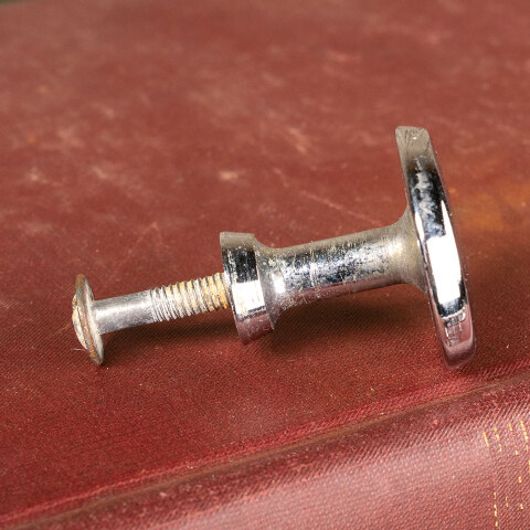 #41040 Set of 4 Chrome Cabinet Furniture Knobs image 5