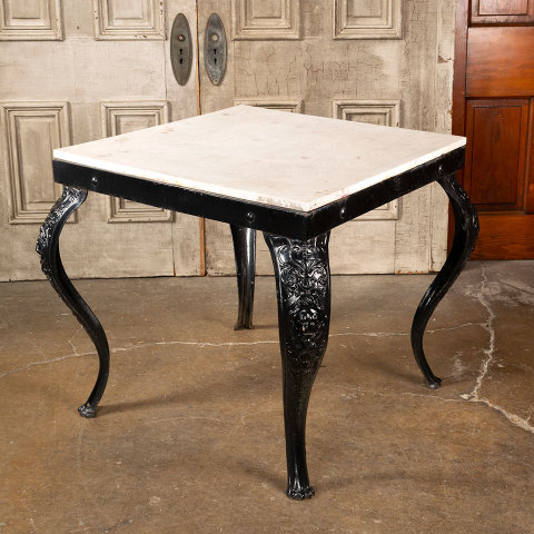 #41073 Cast Iron Foyer Table with Stone Top image 8