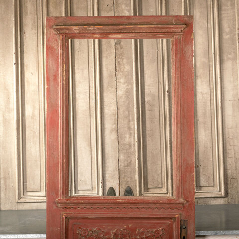 #41257 32x80 Victorian Half Lite Wood Entry Door image 2