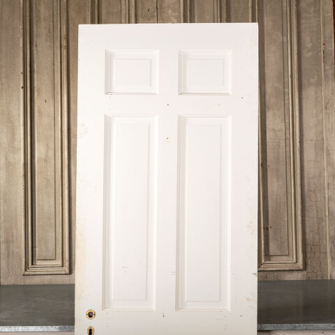 #41296 28x79 Antique 6 Panel Pocket Door image 5