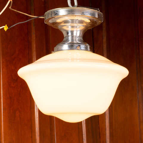 #41320 Antique Schoolhouse Ceiling Light Fixture image 2