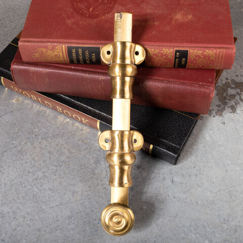 #41428 8" Brass Surface Slide Bolt image 5