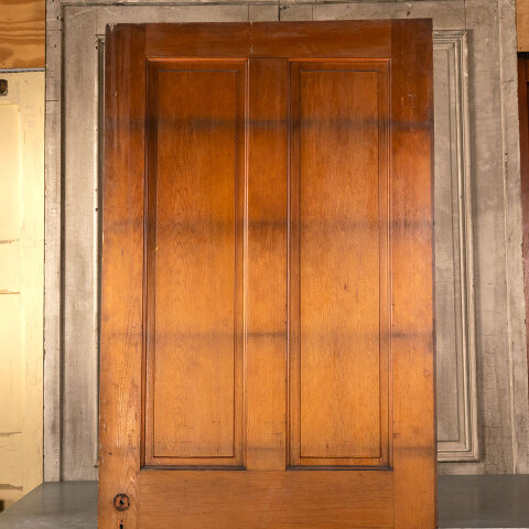 #41475 39x91 Antique 4 Panel Interior Wood Door image 6