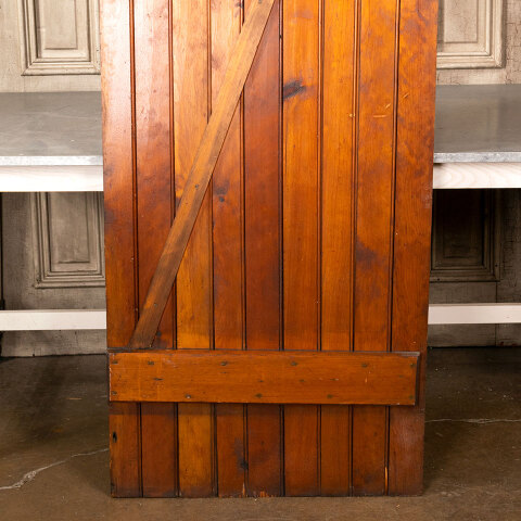 #41483 30x84 Antique Bead Board Farmhouse Door image 8