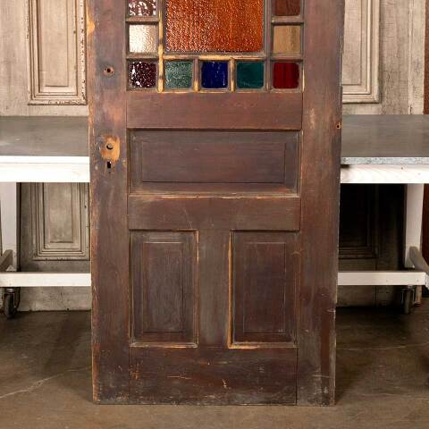 #41680 32x96 Salvaged Victorian Wood Entry Door image 3