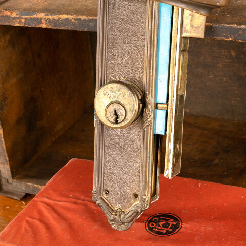 #41734 Reproduction Brass French Door Hardware Set image 4