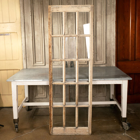 #41794 Antique Divided Lite Wood Window Sash image 4