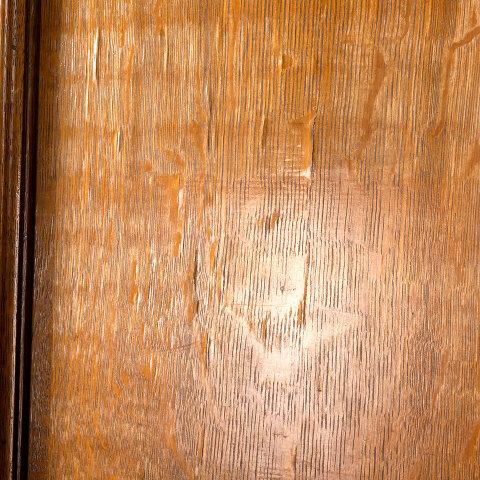 #41863 32x83 Salvaged 1 Panel Oak Interior Door image 3