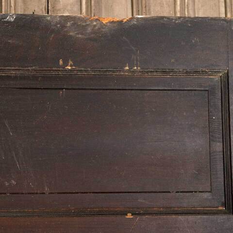 #41900 32x79 Antique 5 Panel Pine Interior Door image 6