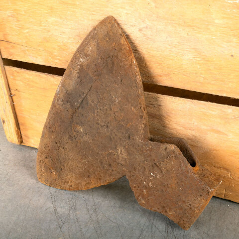 #42151 Antique Broad Head Axe Blade image 4