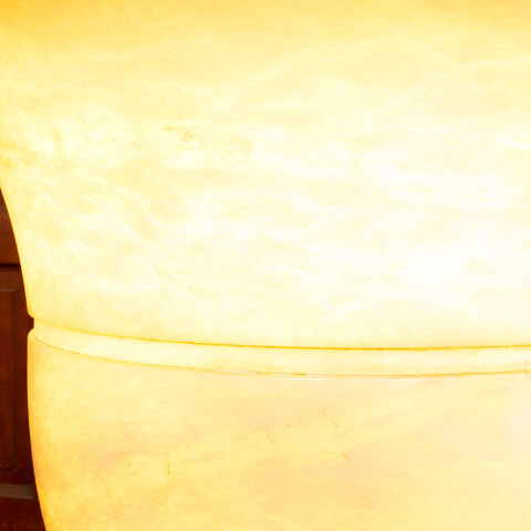 #42271 Bronze Chandelier with Large Alabaster Globe image 6