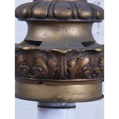 #4242 Hanging Plaster Light Fixture image 4