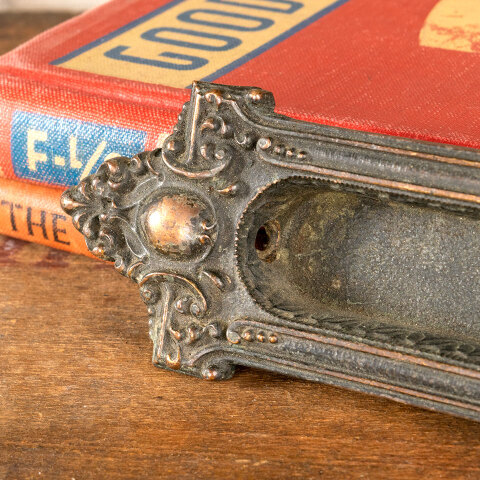 #42476 Salvaged Antique Ornate Window Sash Lift image 2