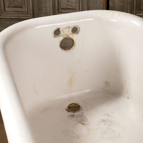 #42584 30x60 Antique Cast Iron Clawfoot Bathtub image 5