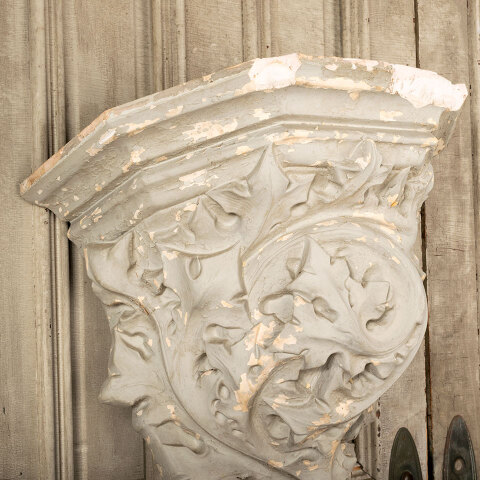 #42635 Salvaged Cast Plaster Architectural Ornament image 2