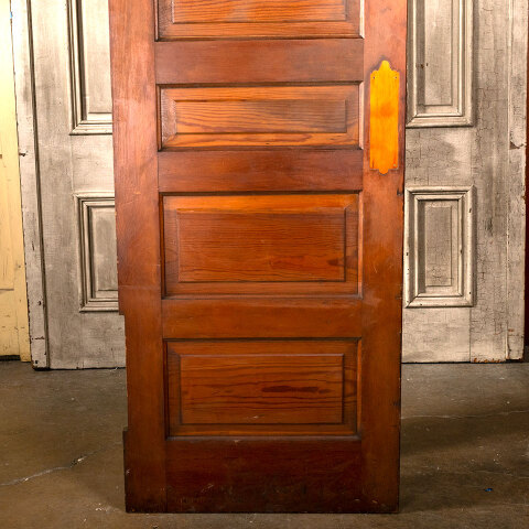 #42643 30x84 Salvaged 6 Panel Pine Swing Door image 3
