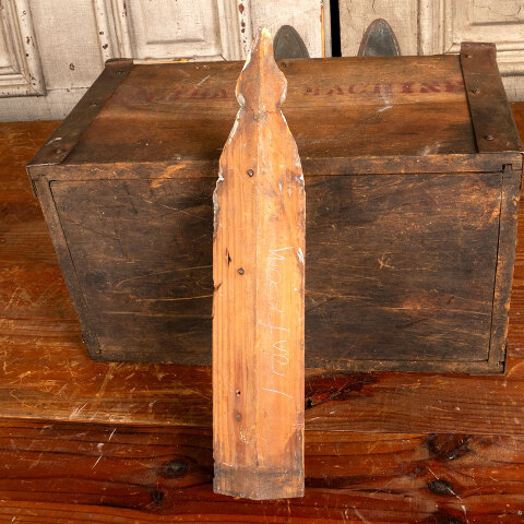 #42694 Salvaged Baseboard 120 Degree Corner Block image 4