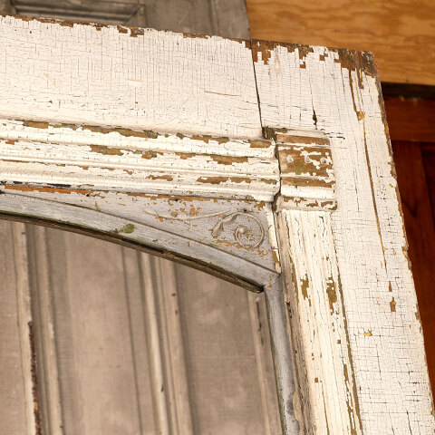 #42805 32x80 Salvaged Half Lite Victorian Entry Door image 5