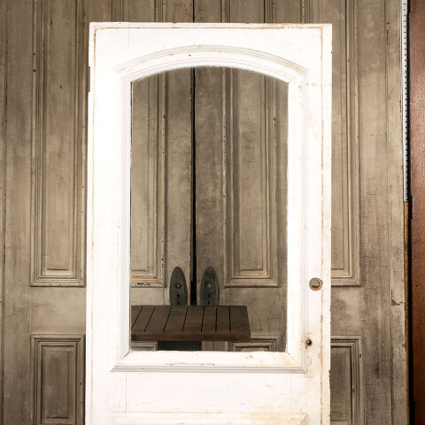 #42912 33x76 Salvaged Victorian Half Lite Entry Door image 2