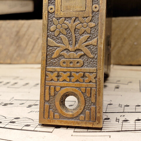 #42953 Antique Lockwood Mortise Door Latch image 4