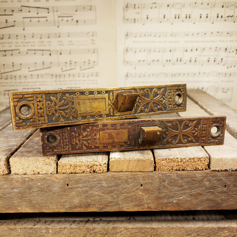 #42953 Antique Lockwood Mortise Door Latch image 8