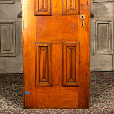 #43091 24x81 Salvaged Antique 4 Panel Interior Door image 3