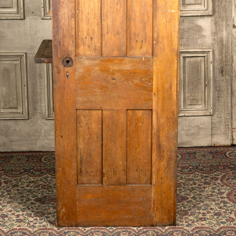 #43091 24x81 Salvaged Antique 4 Panel Interior Door image 8