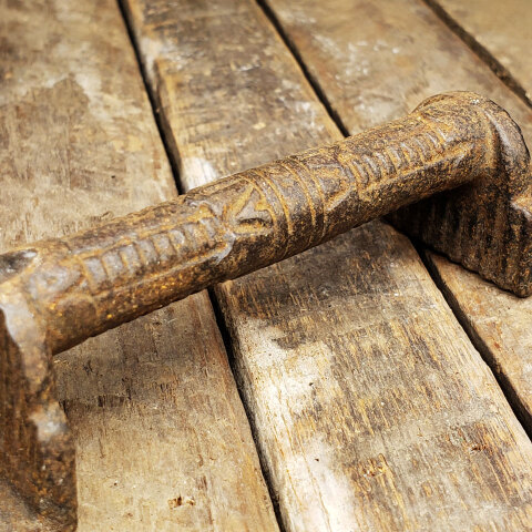 #43172 Antique Victorian Eastlake Furniture Handle image 4