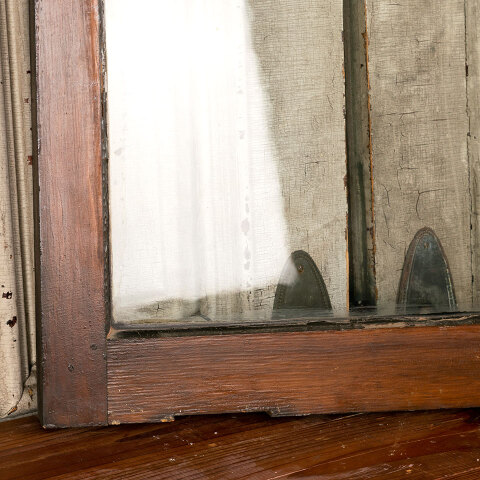 #43192 Antique Arched Top School Transom Window image 5