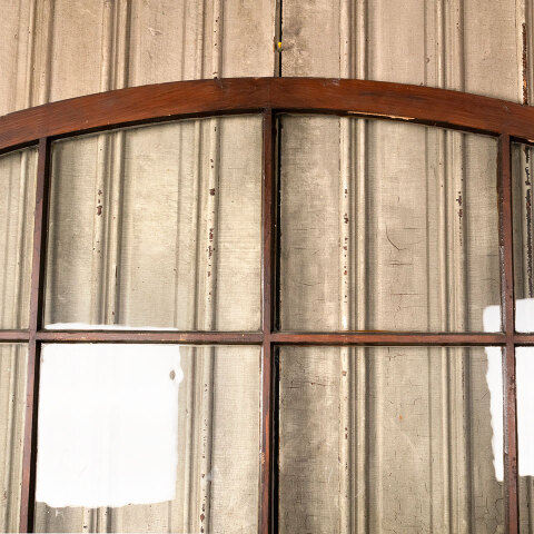 #43195 Arched Top Divided Lite Transom Window image 5