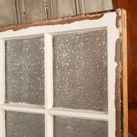 #43222 Antique 8 Lite Window with Pressed Glass image 5