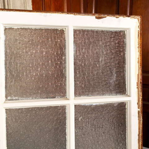 #43223 Antique 8 Lite Window with Pressed Glass image 2