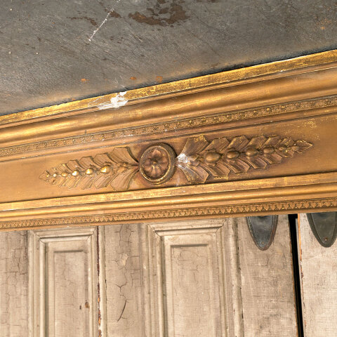 #43275 Antique Interior Wood Window Valance image 3