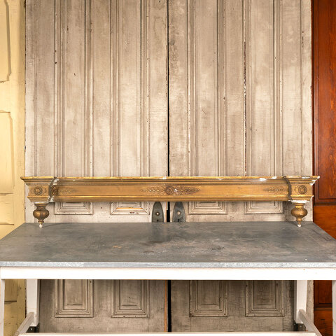 #43275 Antique Interior Wood Window Valance image 2