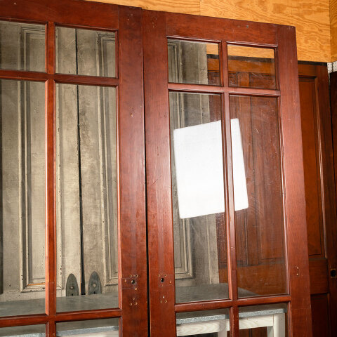 #43323 72x95 Salvaged Contemporary French Doors image 2