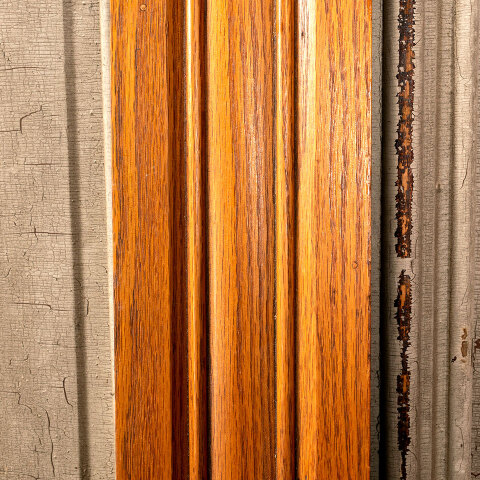 #43376 Salvaged Antique Unpainted Wood Casing image 3