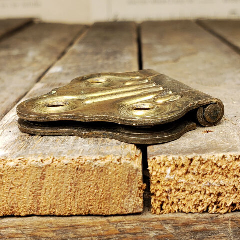 #43491 Antique Cabinet Door Butterfly Hinge image 3