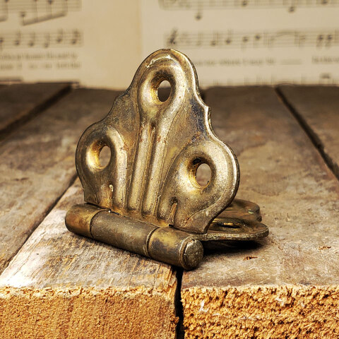 #43491 Antique Cabinet Door Butterfly Hinge image 5