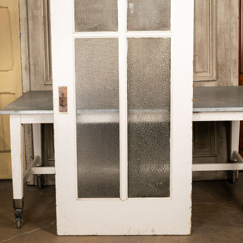 #43511 36x82 Antique 6 Lite Door w/ Privacy Glass image 6