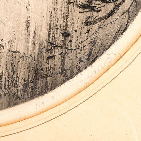 #43593 Framed Antique Art Deco Print image 5