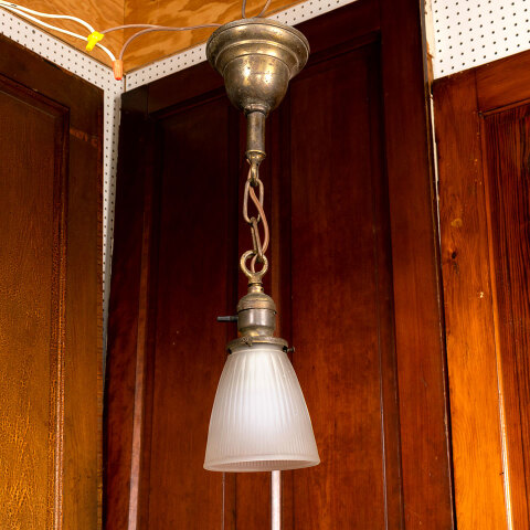 #43603 Antique Pendant Light Fixture image 2