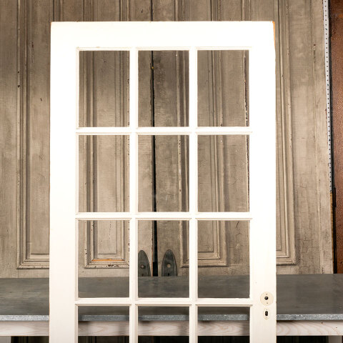 #43656 36x79 Salvaged 15 Lite French Entry Door image 6