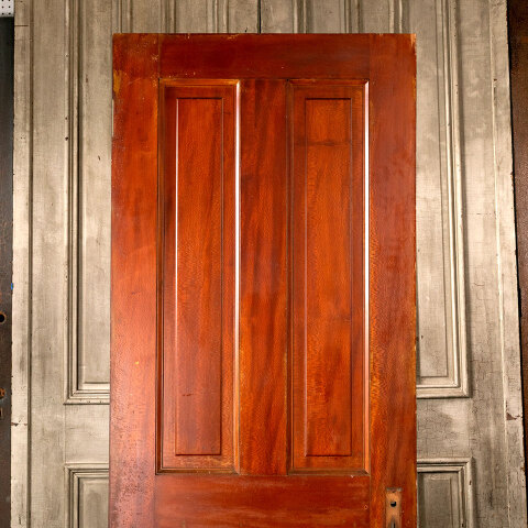 #43756 32x80 Salvaged 4 Panel Wood Interior Door image 2