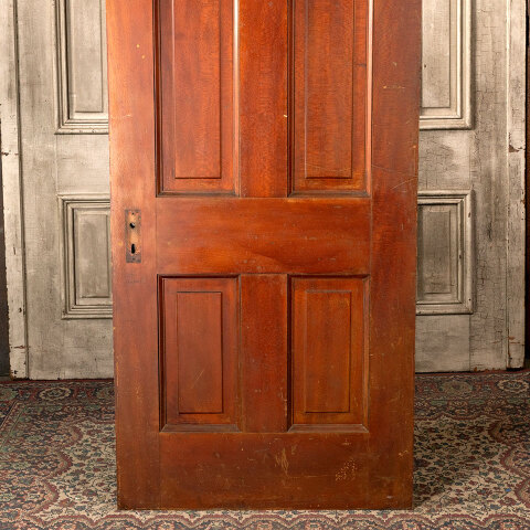 #43756 32x80 Salvaged 4 Panel Wood Interior Door image 6